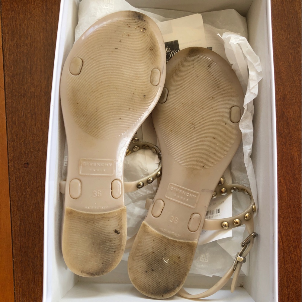 GIVENCHY rubber sandals size 36 - Picture 5 of 5